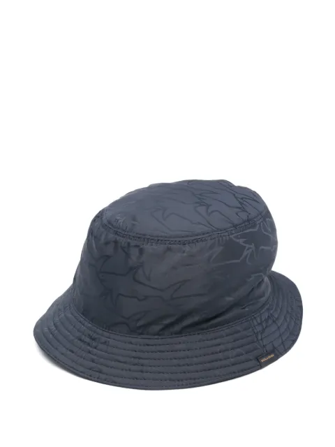 Paul & Shark logo-jacquard bucket hat