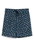 Paul & Shark shark-motif swim shorts - Blue