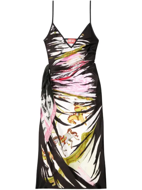 Diesel D-Orotys midi dress
