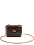 Isla lizard-effect wallet-on-chain - Brown