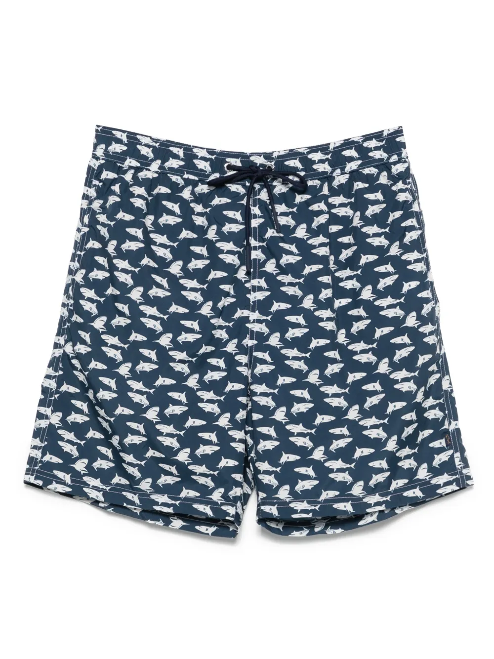 Paul & Shark shark-motif swim shorts | Blue | Image 1