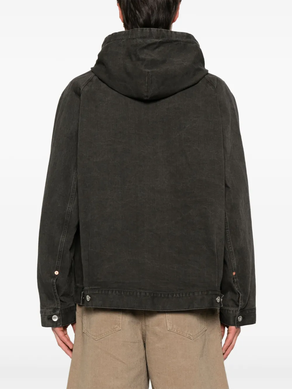 sacai Jack met capuchon Grijs