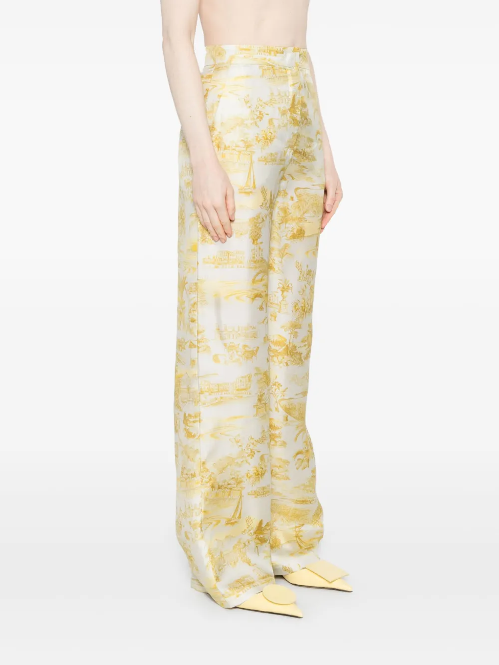 Max Mara Zeus broek Geel