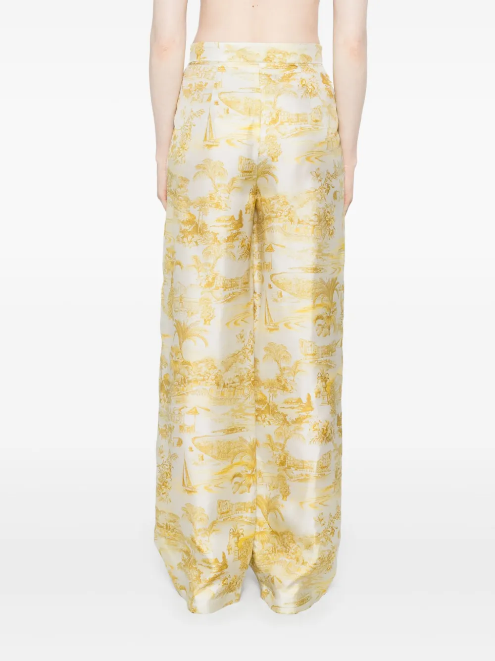 Max Mara Zeus broek Geel