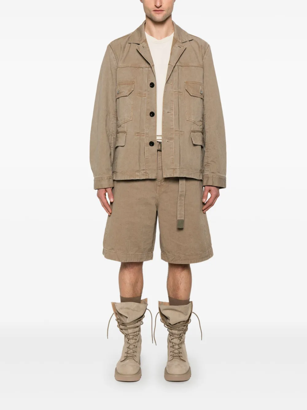 sacai Denim jack - Beige