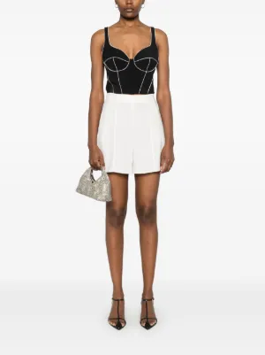 ショートパンツ EMPORIO ARMANI Woman Short White EW000969TE12251 U0001 EMPORIO ARMANI: Short woman - White | Emporio Armani short