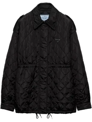 Prada サファリ ジャケット | グレー | FARFETCH JP