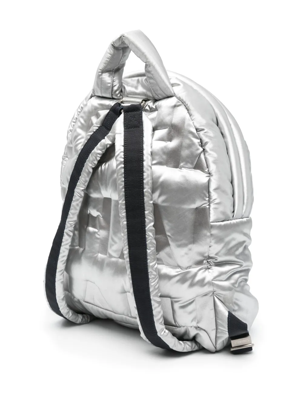 Pre-owned Chanel Zaino Doudone Backpack In Grey