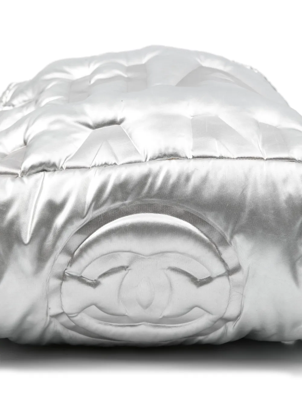 Pre-owned Chanel Zaino Doudone Backpack In Grey