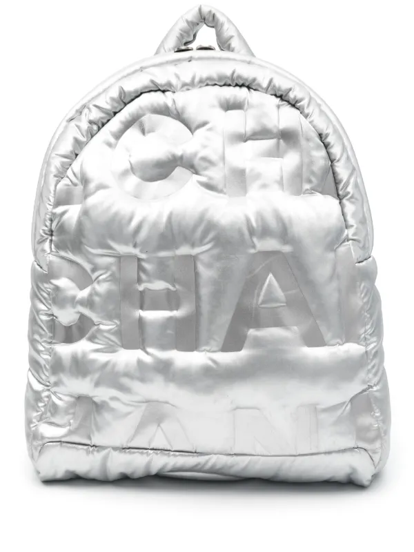 CHANEL Pre-Owned Zaino Doudone Backpack | Grey | FARFETCH