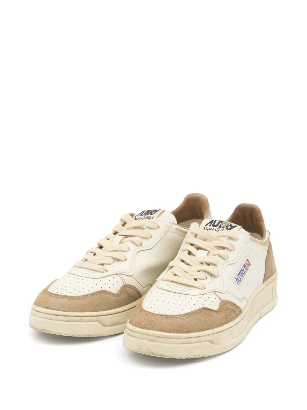 Autry Medalist Super Vintage leren sneakers - Wit