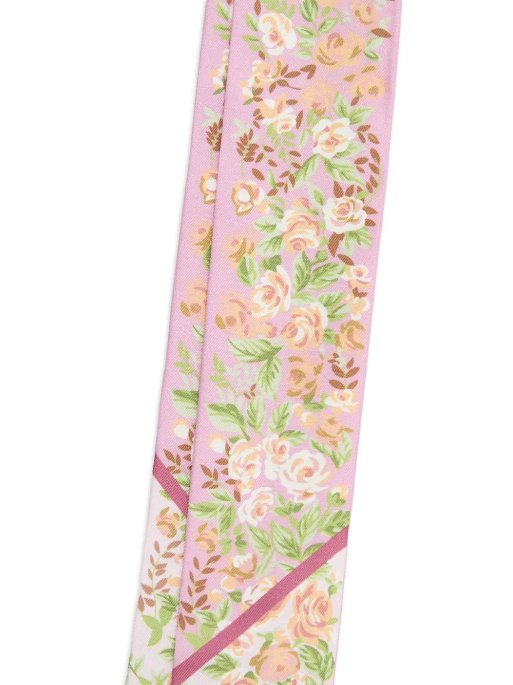 Gucci Sjaal met bloemenprint - Roze