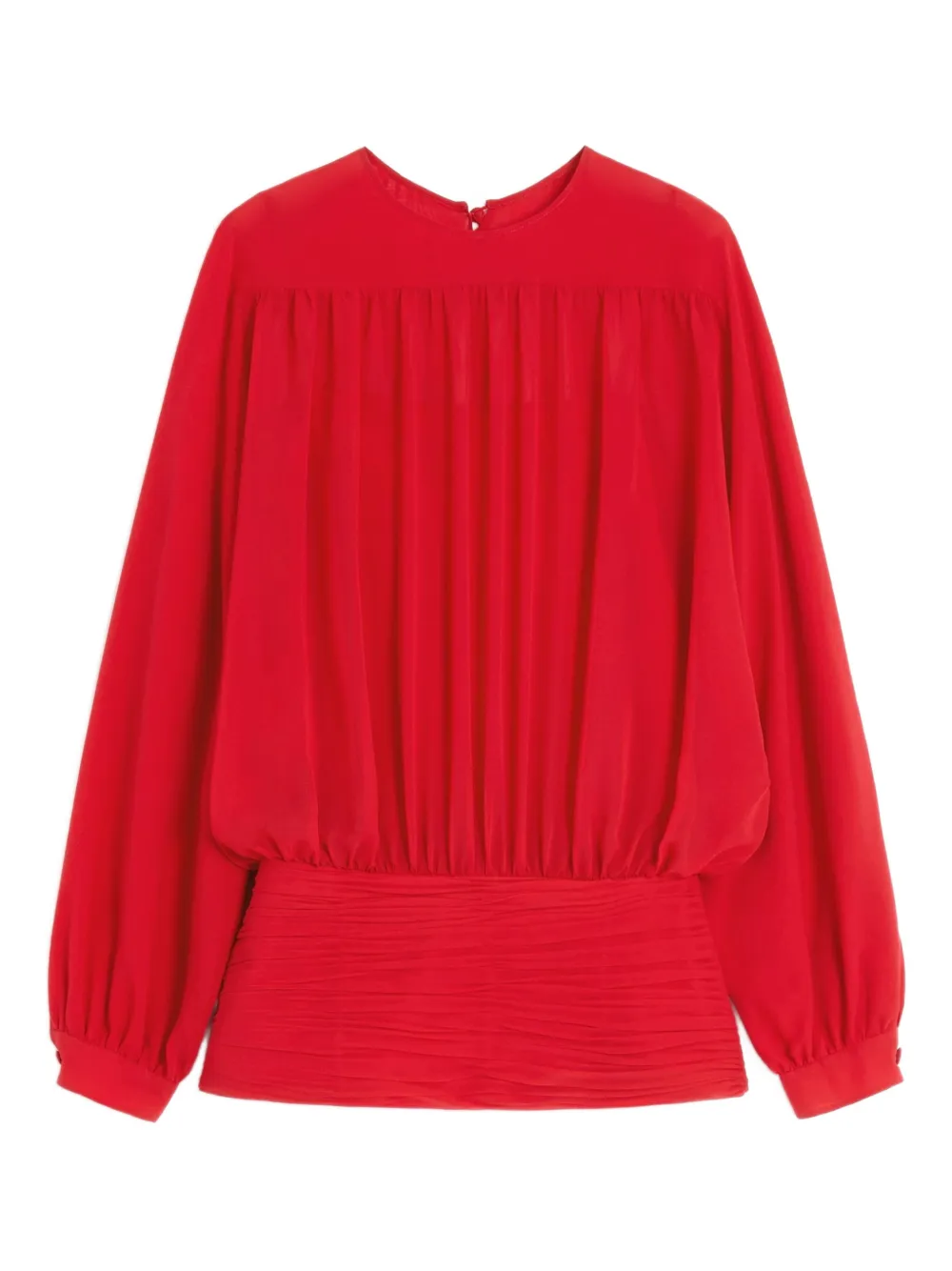 Valentino Garavani georgette blouse - Red
