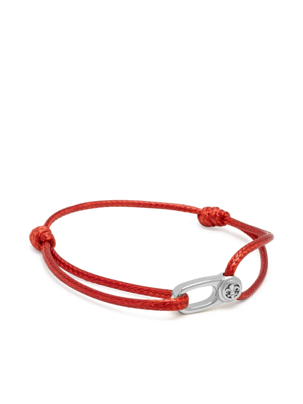 Nialaya Jewelry Armband verfraaid met kristallen - Rood