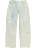 Apparis patch-detailed jeans - Blue