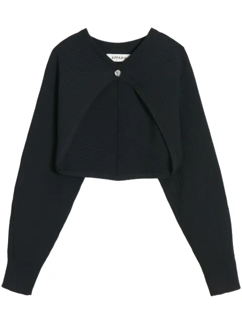 Apparis ribbed cardigan