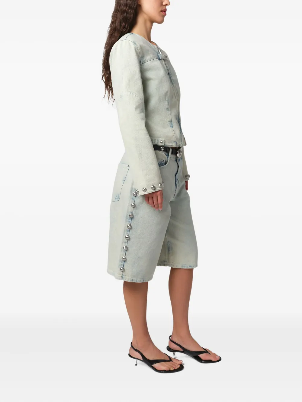 Apparis Grier denim jack Blauw