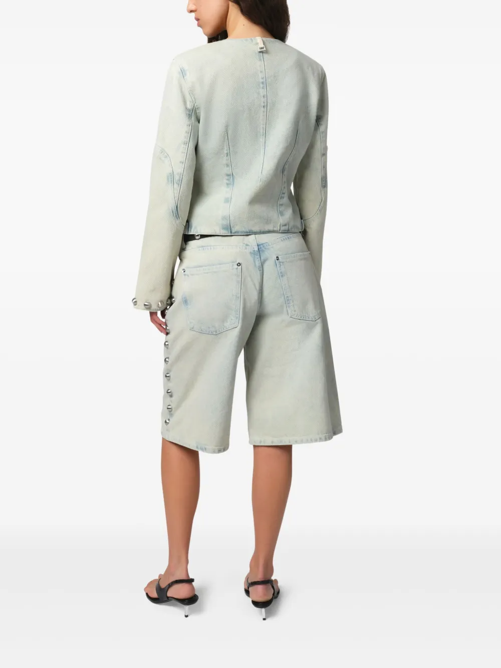 Apparis Grier denim jack Blauw