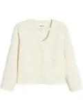 Apparis raw-cut jacket - White