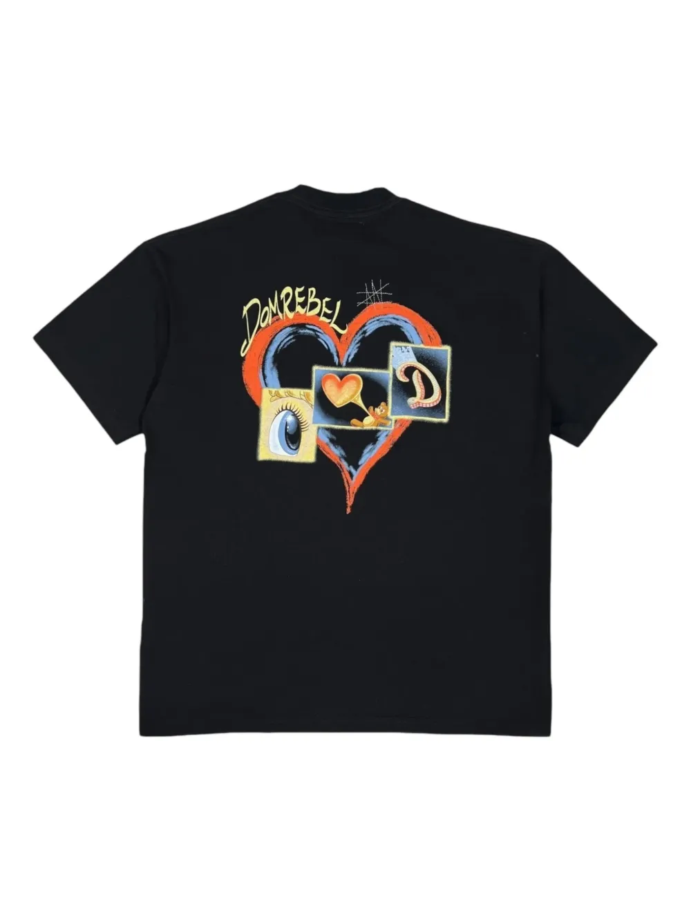 DOMREBEL Just Rich T-shirt - Zwart