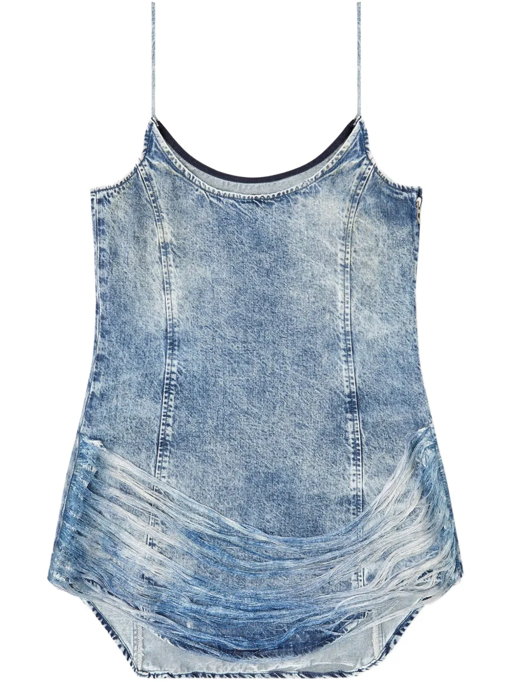 Diesel De-Dra mini-jurk Blauw