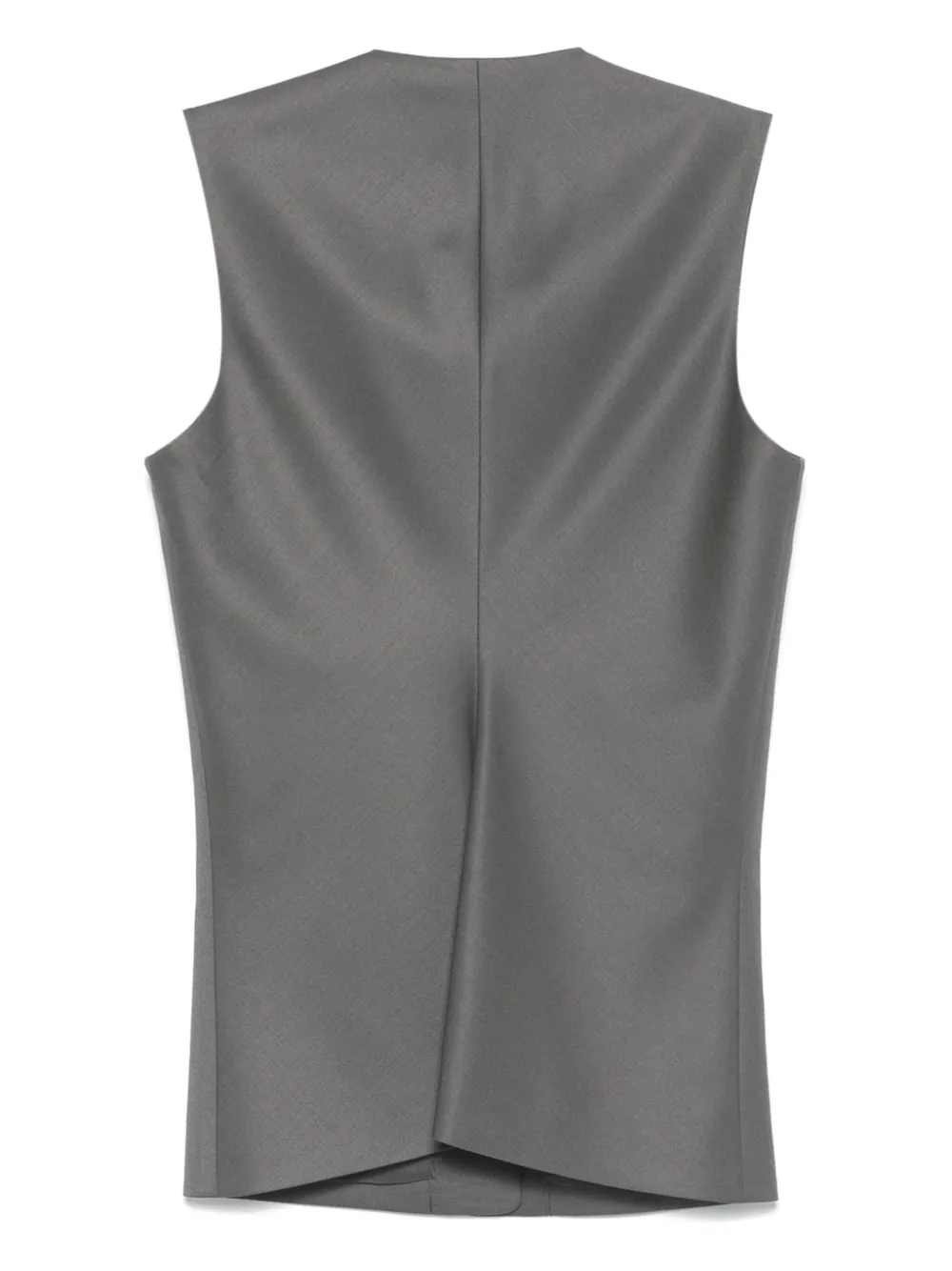 Low Classic twill vest - Grijs