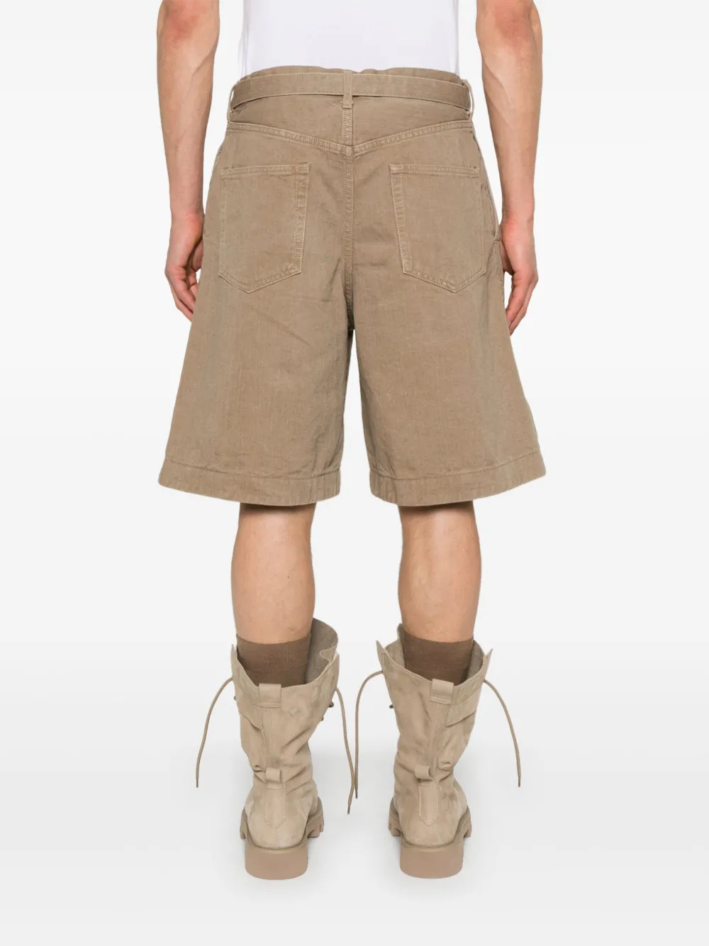 sacai Denim shorts Beige