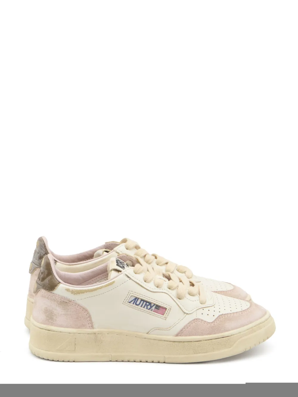 Autry Super Vintage Sneakers In White