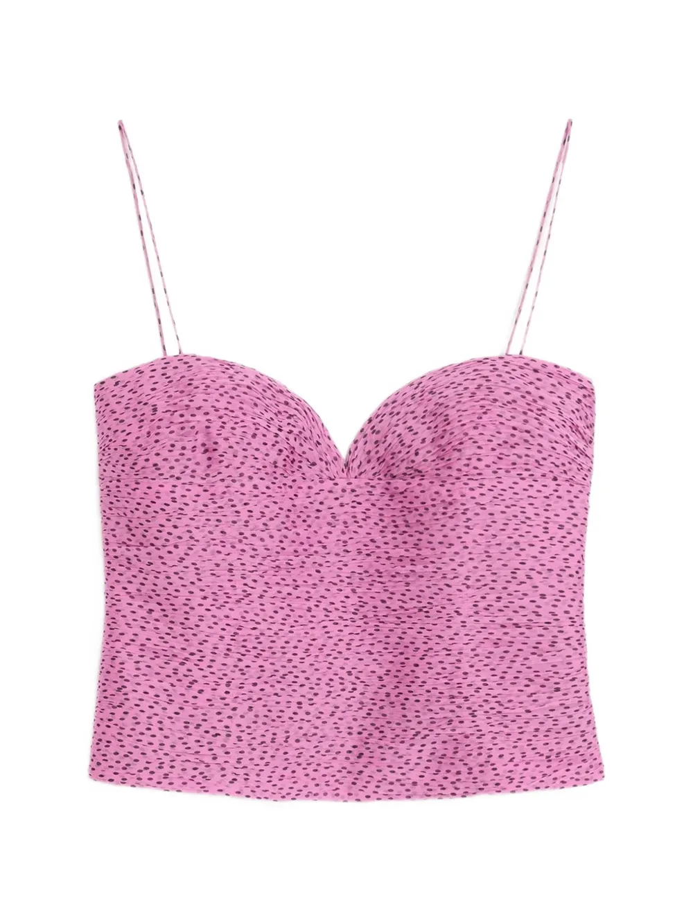 Valentino Garavani Top con stampa - Rosa