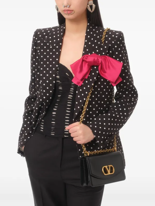 Tシャツ・カットソー VALENTINO GARAVANI Printed Chiffon Top Valentino Garavani Plusdepois-print Chiffon Top | Black