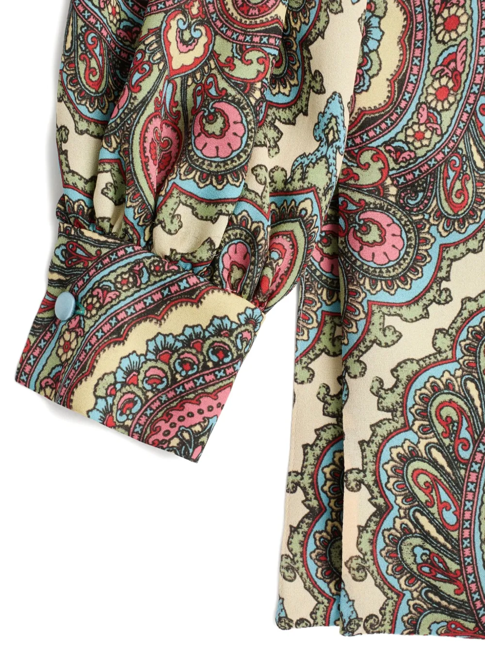 Voyage Imaginaire Cashmere-print blouse