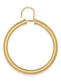 Nialaya Jewelry snake-chain necklace - Gold