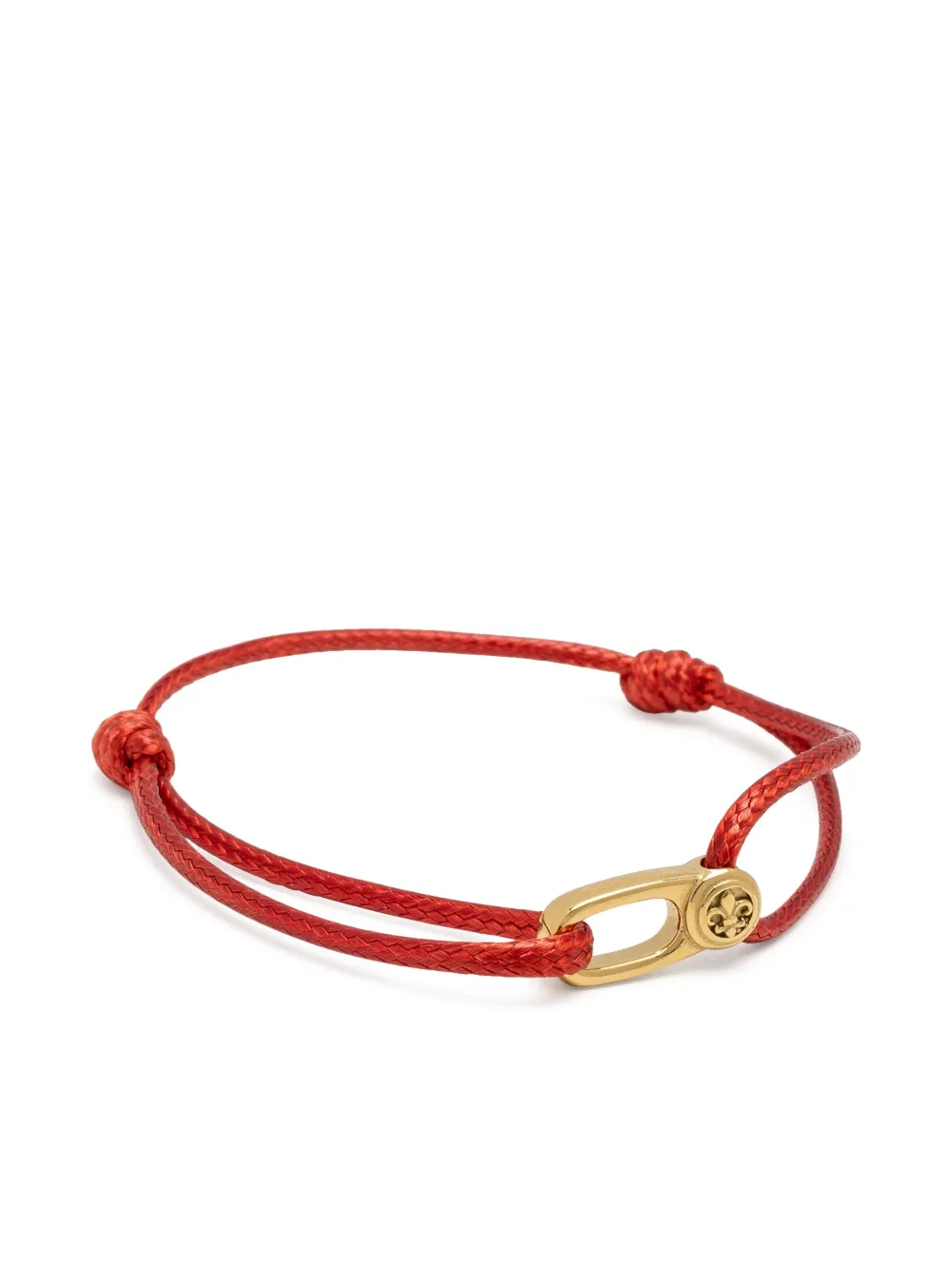 Nialaya Jewelry Armband verfraaid met kristallen - Rood