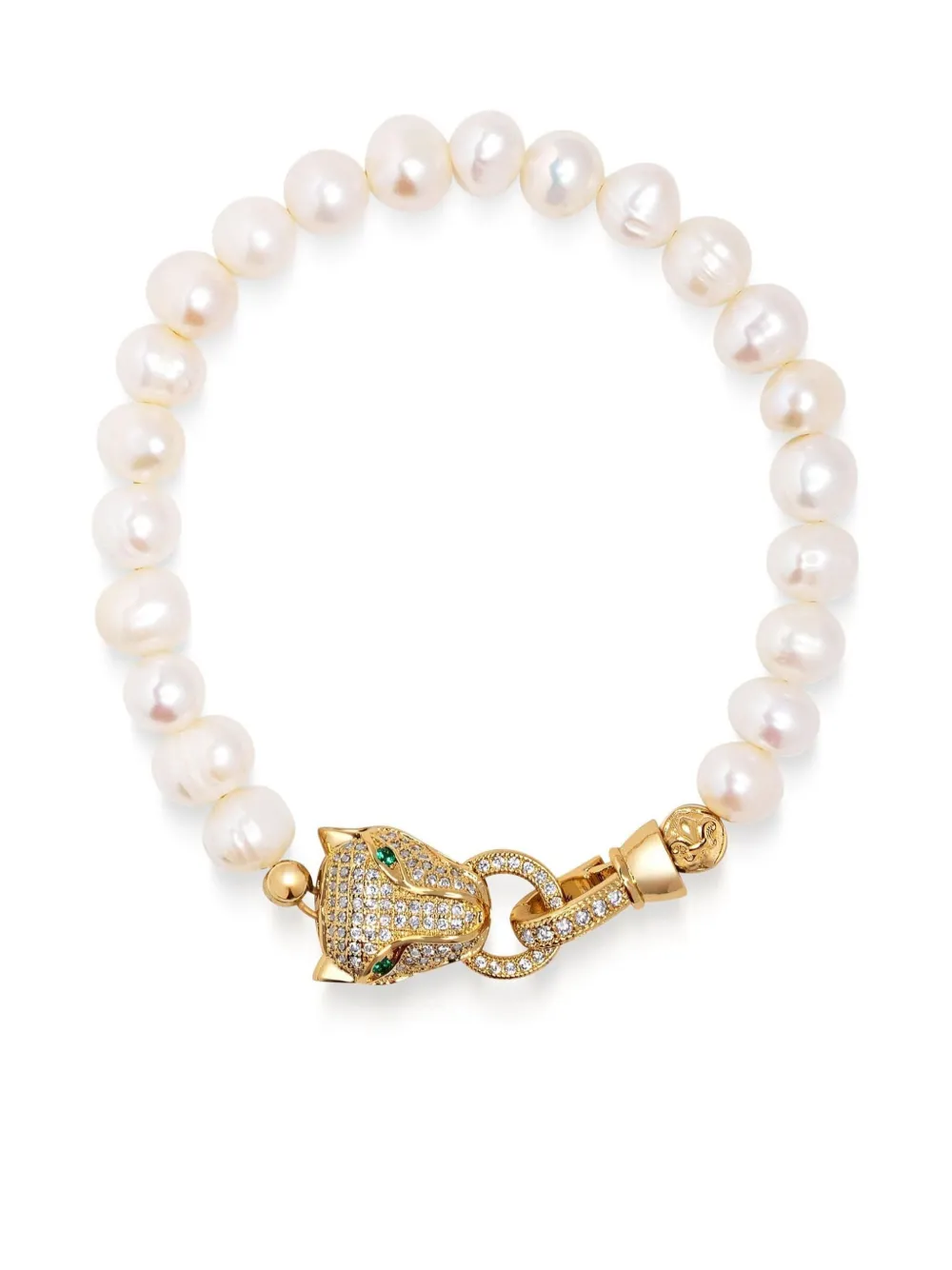 Panther pearl bracelet