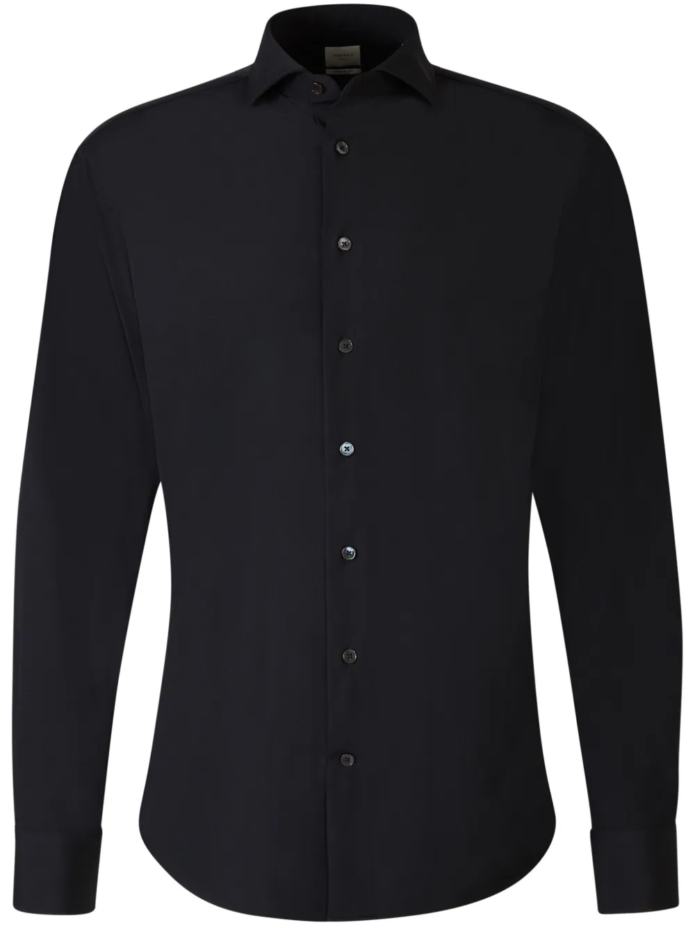 spread-collar shirt