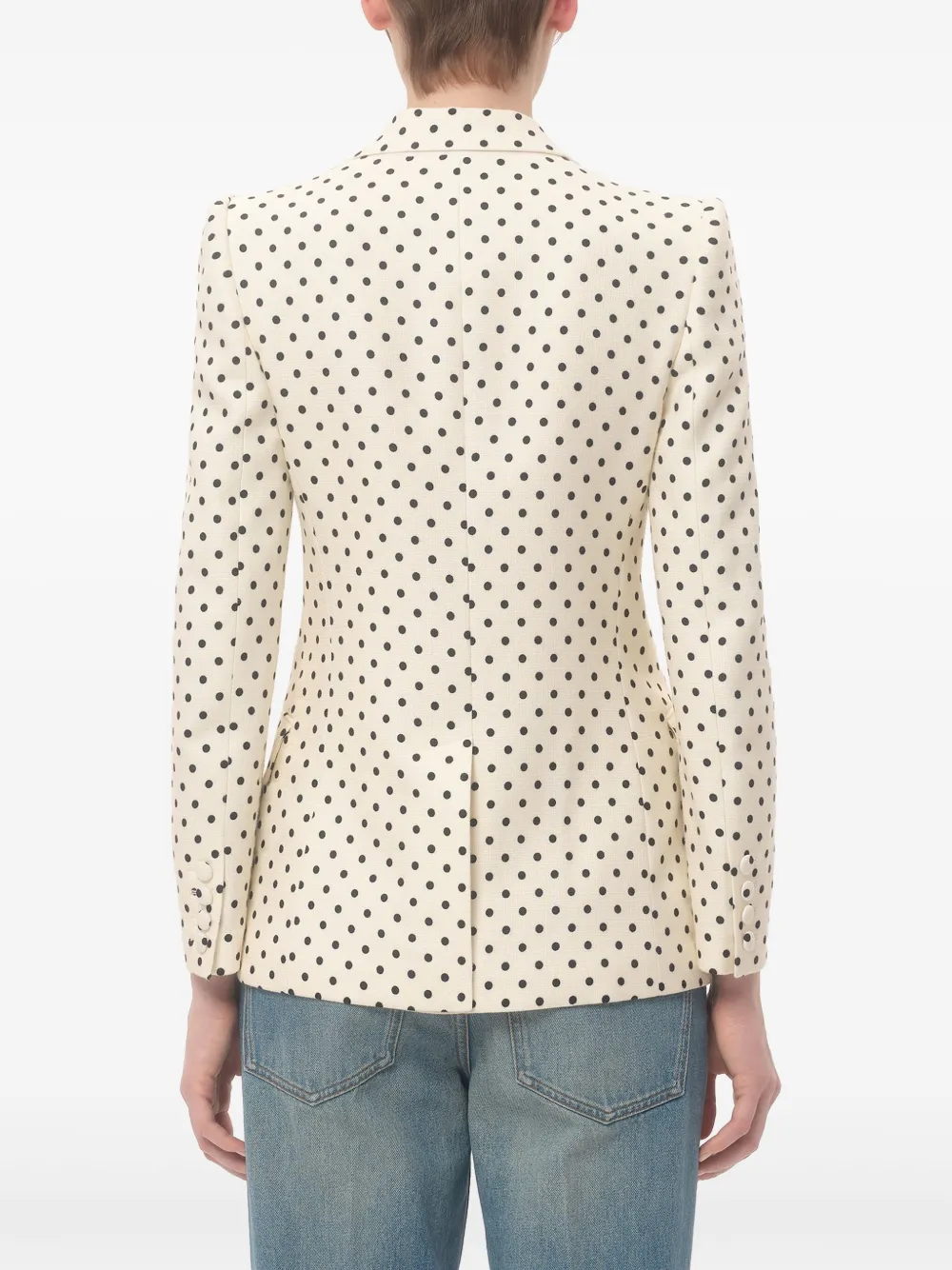 Valentino Garavani Supergran blazer met Plusdepois-print Beige