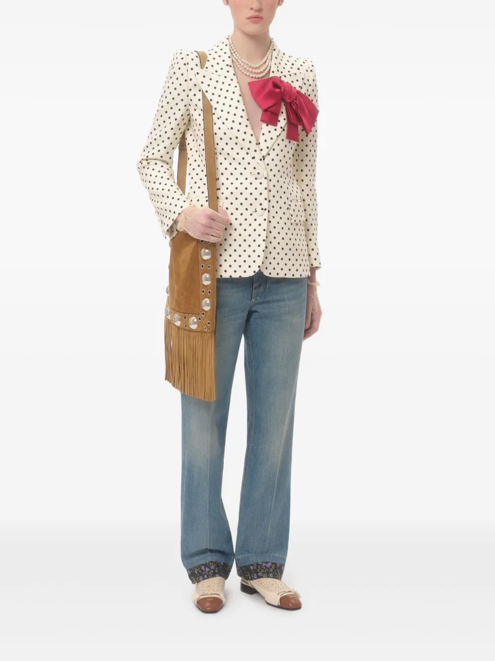 Valentino Garavani Supergran Plusdepois-print blazer | Blazers | Image 2