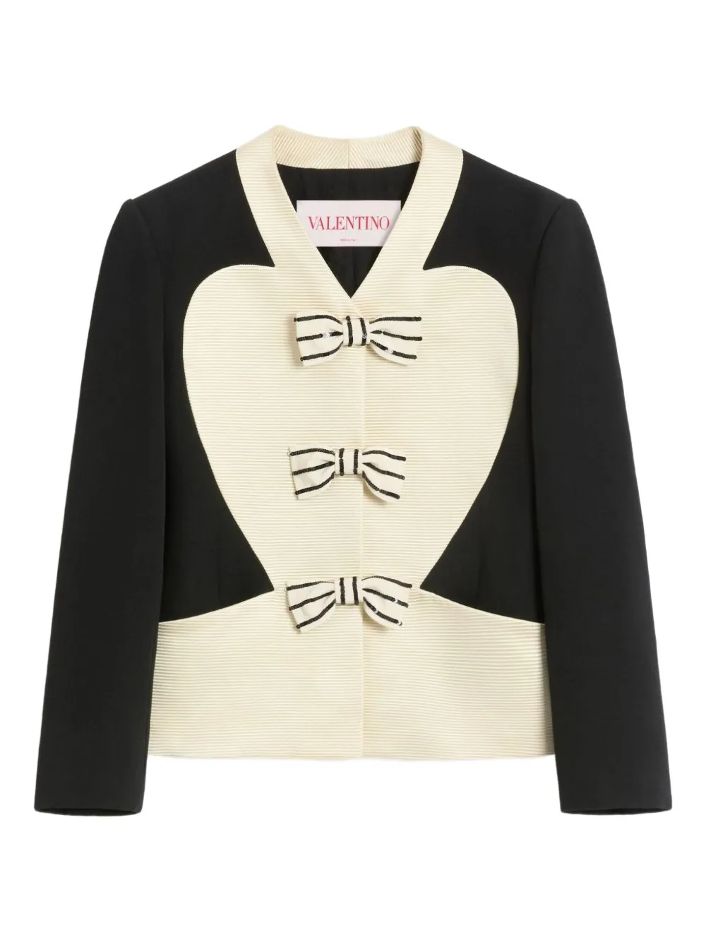 Valentino Garavani Blazer met borduurwerk Zwart