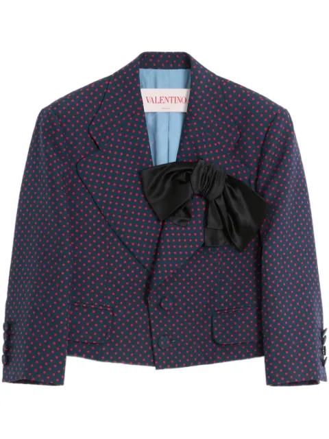 Valentino Garavani Shantung blazer