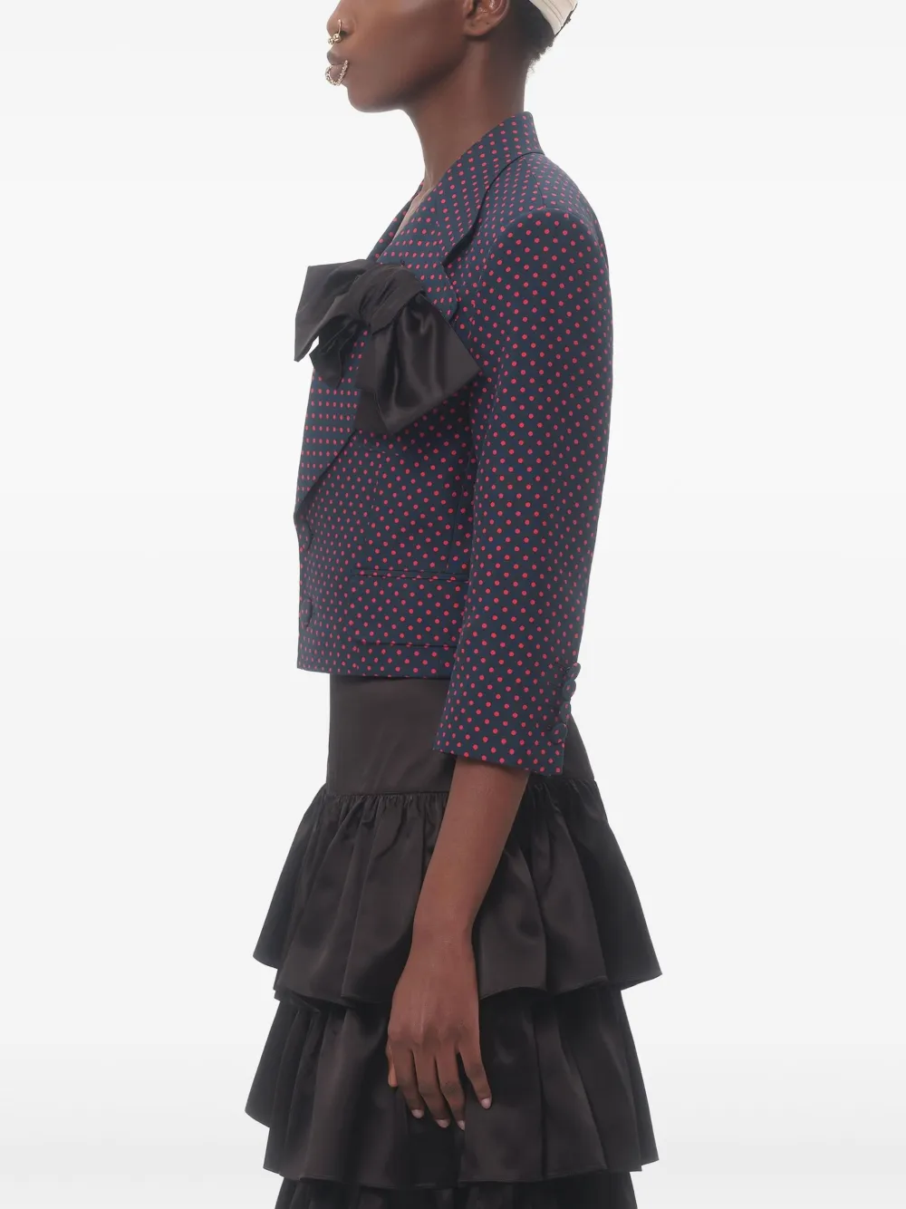 Valentino Garavani Blazer met print Blauw