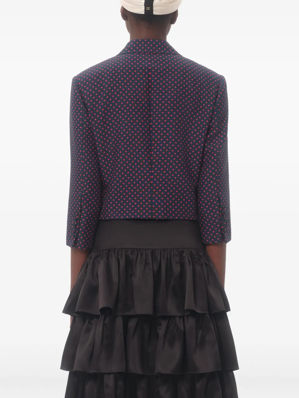 Valentino Garavani Blazer met print Blauw