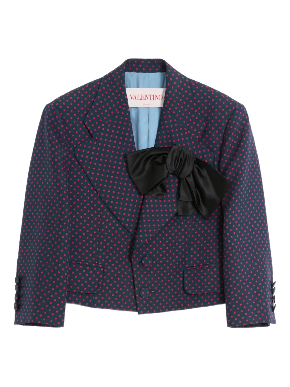 Valentino Garavani Blazer met print Blauw