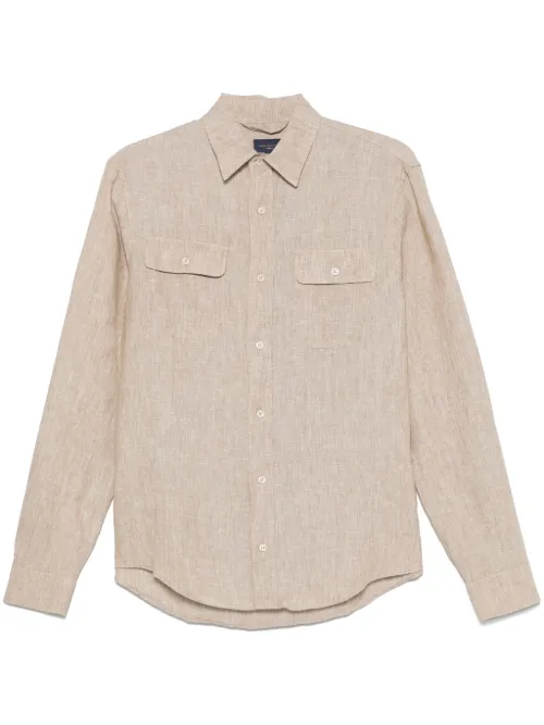 Chemise en lin - Paul & Shark - Modalova