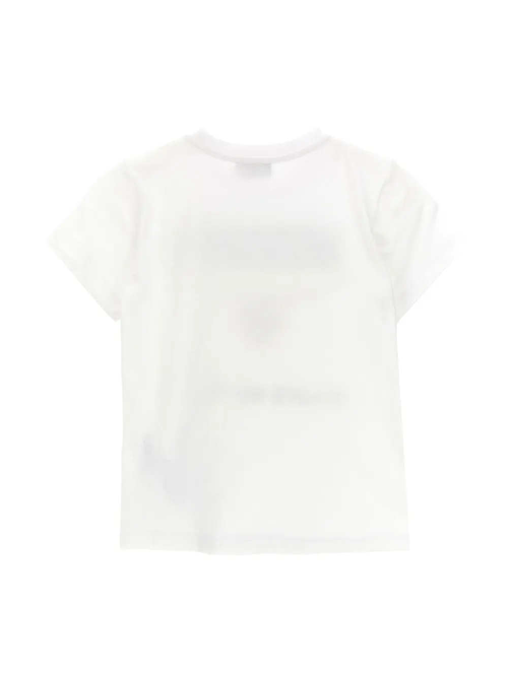 Moschino Kids In love we trust T-shirt - Wit