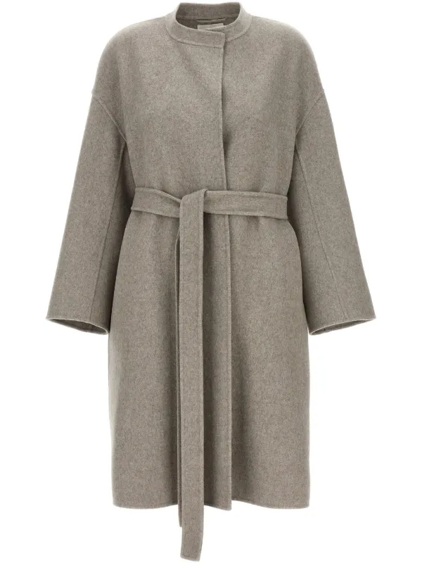 The Row 'ilde' Coat in Grey