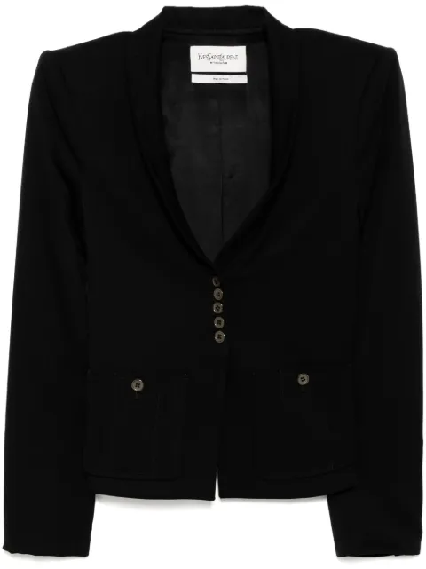 Saint Laurent Pre-Owned 1990-2000s single breasted jacket