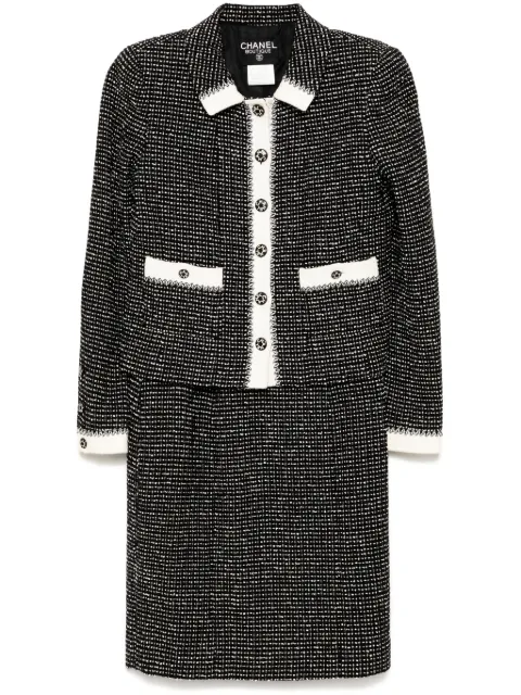 CHANEL Pre-Owned 1996 skirt suit