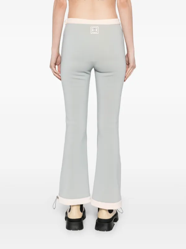 CHANEL Pre-Owned 2001 Sport Line Pant Blue FARFETCH SA