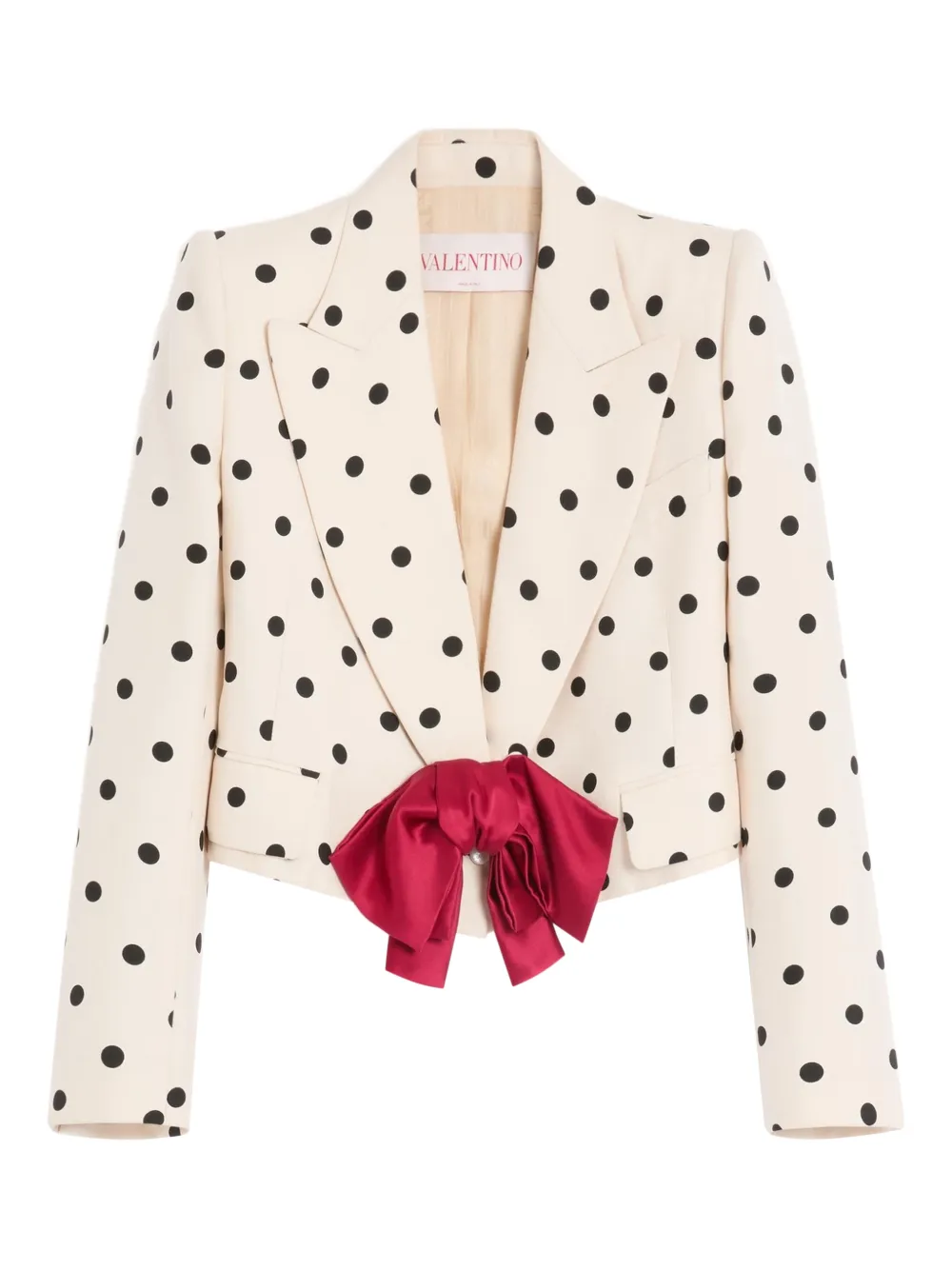 Valentino Garavani Shantung blazer - Neutrals