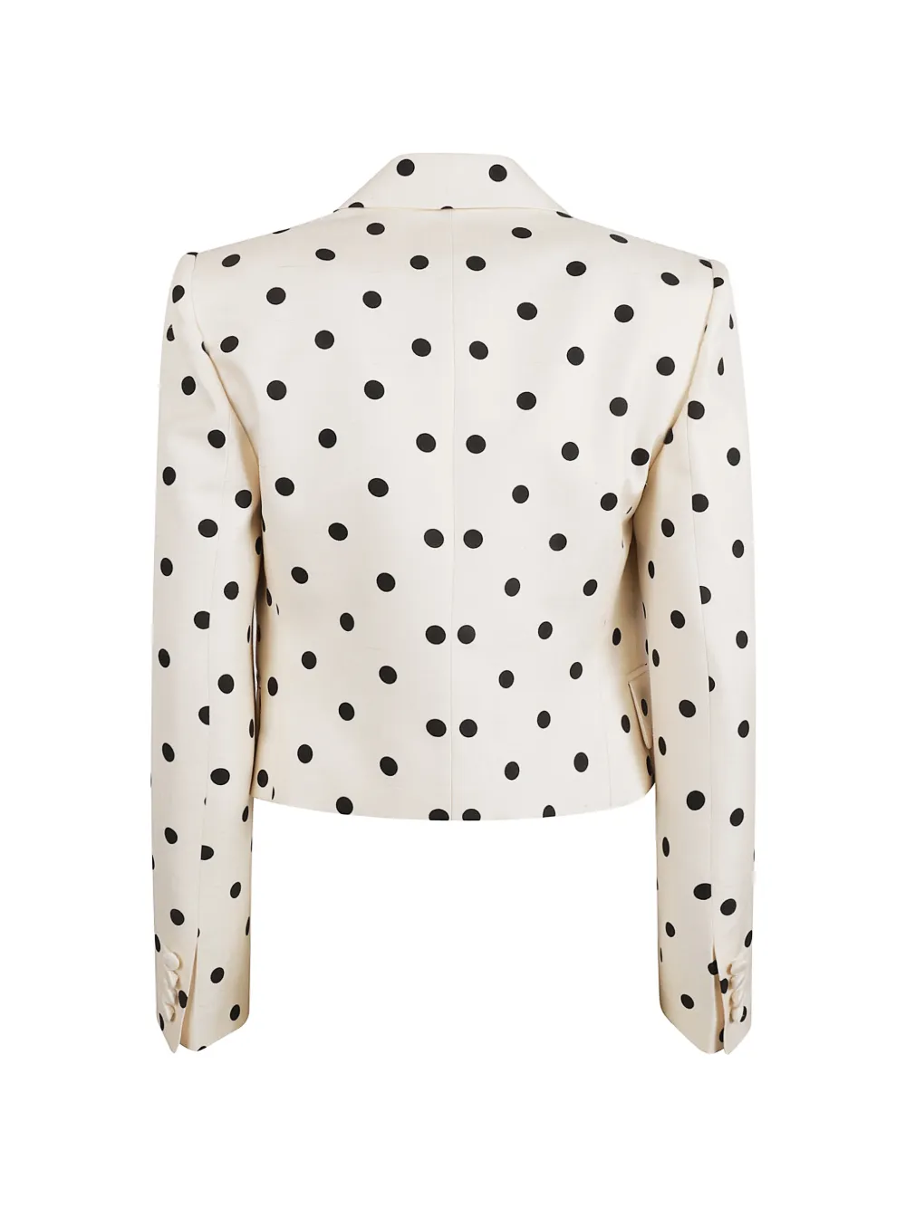 Valentino Garavani Shantung blazer met plusdepois-print Beige